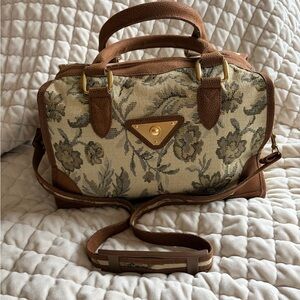 Vintage Verdi Tapestry small luggage bag